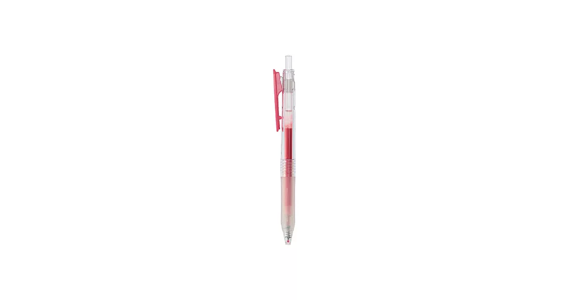 [MUJI 無印良品]滑順按壓再生膠墨筆/0.5/粉紅