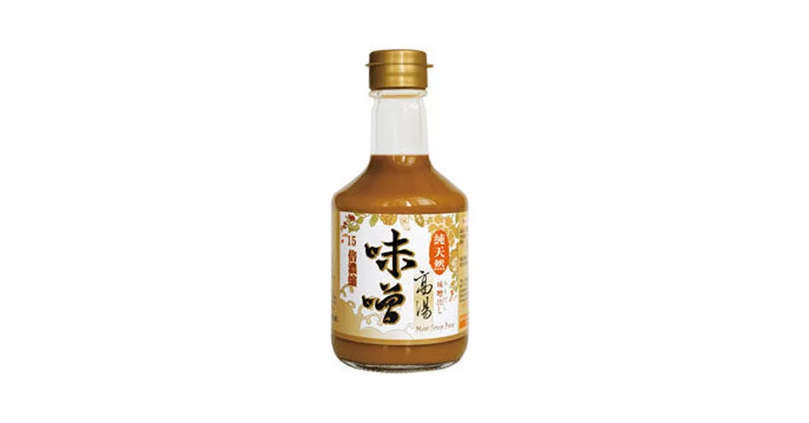 《菇王》 純天然味噌高湯300ml