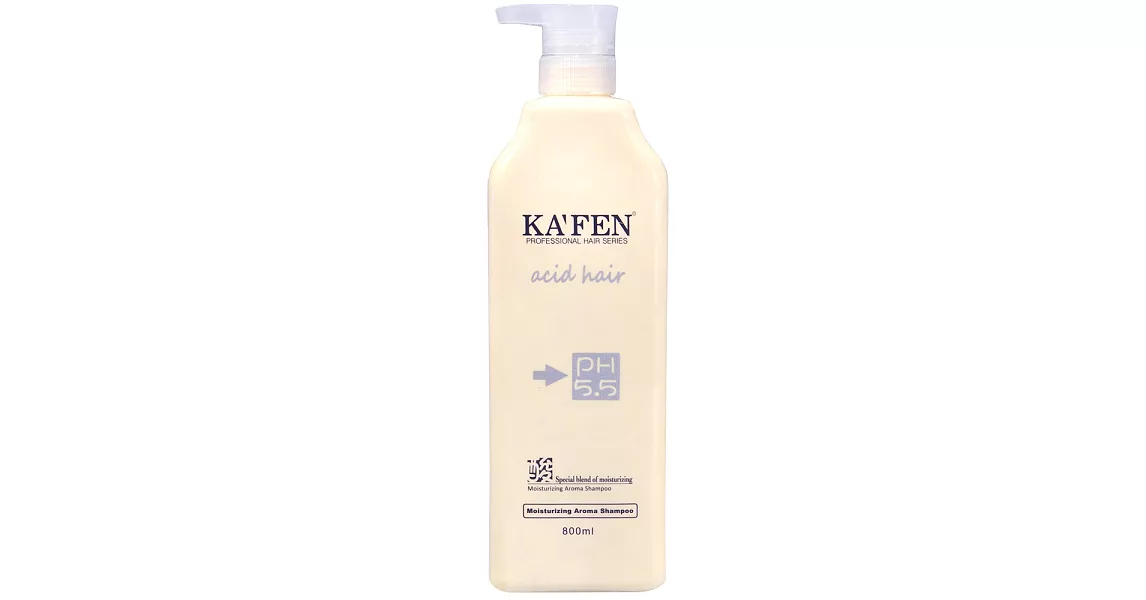 KAFEN亞希朵酸性蛋白高保濕洗髮精 800ml