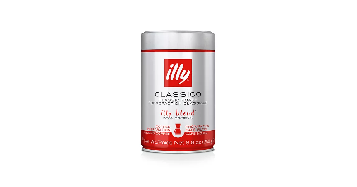 【illy】意利咖啡中焙濾泡粉