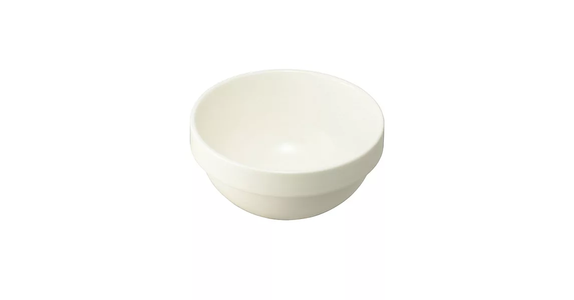 [MUJI 無印良品]米白瓷可堆疊碗/大