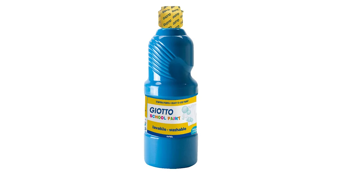 【義大利 GIOTTO】可洗式兒童顏料500ml(單罐)藍色