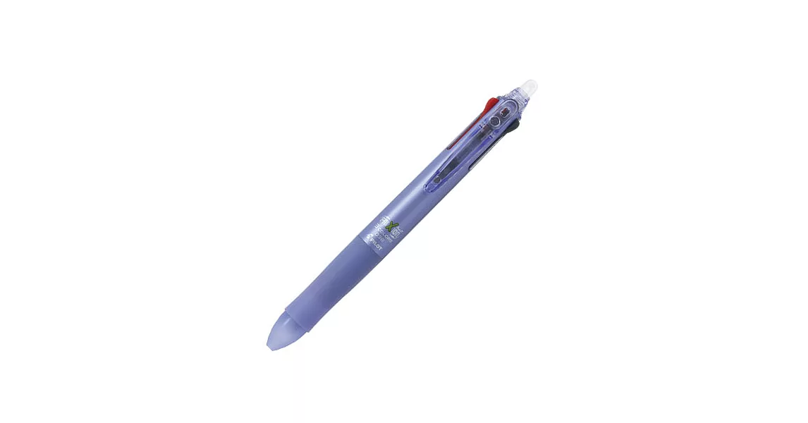 百樂三色按鍵魔擦筆0.38薰衣草紫