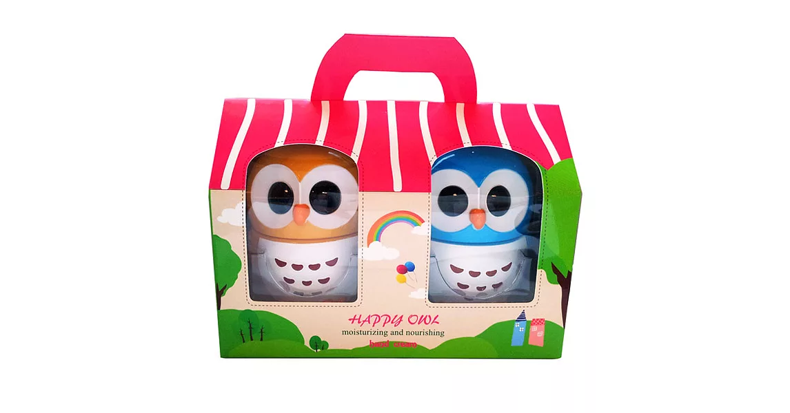 HAPPY OWL極潤護手霜禮盒組二入組
