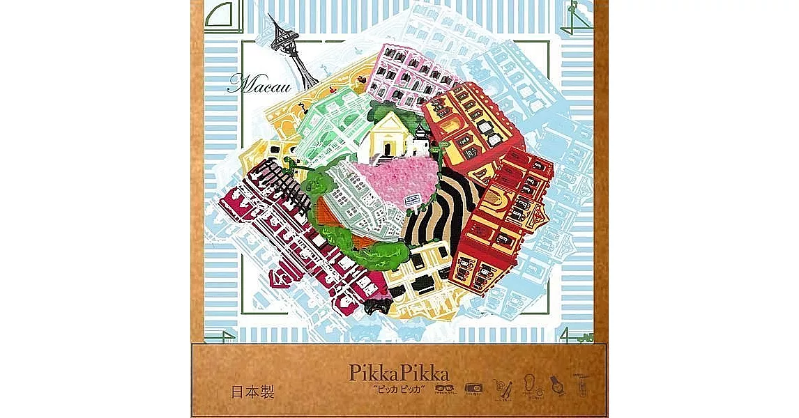 日本Pikka Pikka世界最細纖維毛孔潔淨布 /澳門特別款_天空下