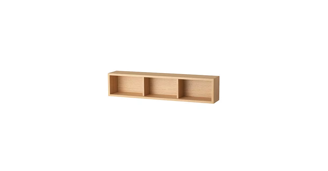 [MUJI無印良品]壁掛家具/箱/88cm/橡木