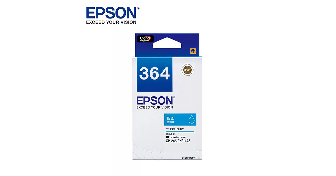 EPSON 愛普生 EPSON C13T364250 藍色墨水匣