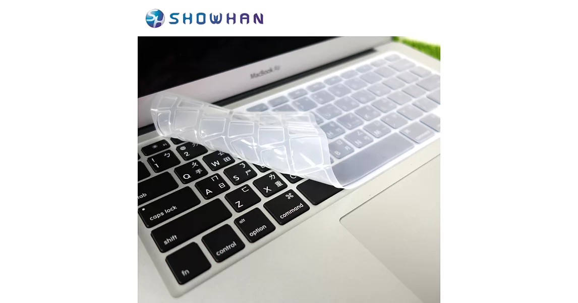 【SHOWHAN】Apple MacBook Air 11吋中文鍵盤保護膜透明白