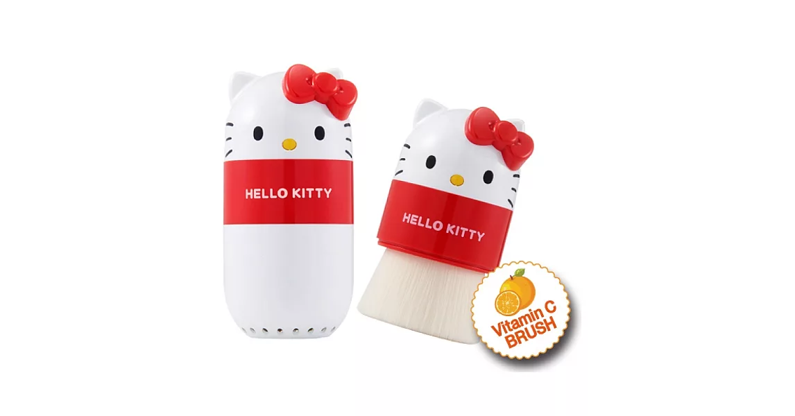 HELLO KITTY 深層毛孔洗臉刷 (經典白)