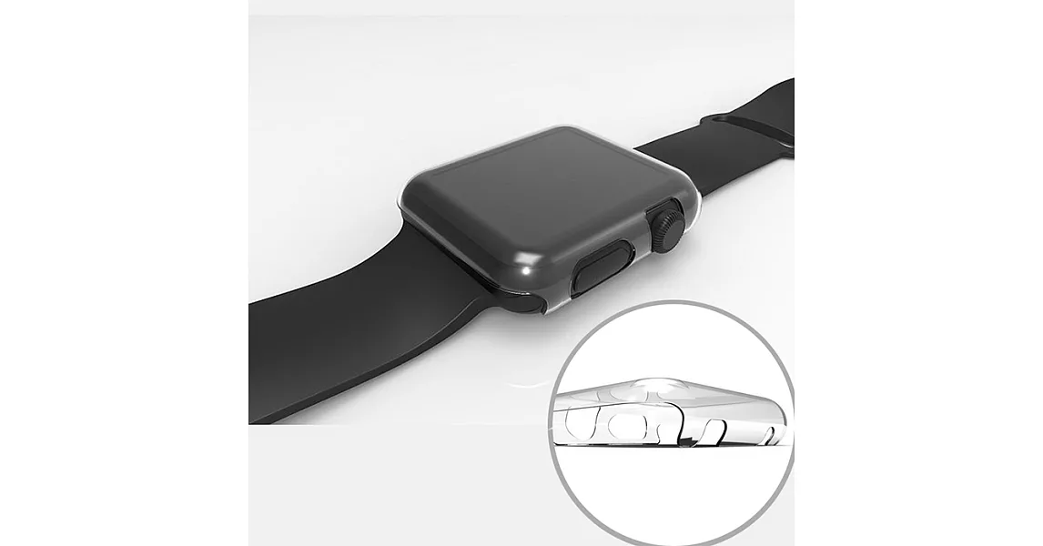 Apple Watch 輕薄透明保護殼  (38mm)