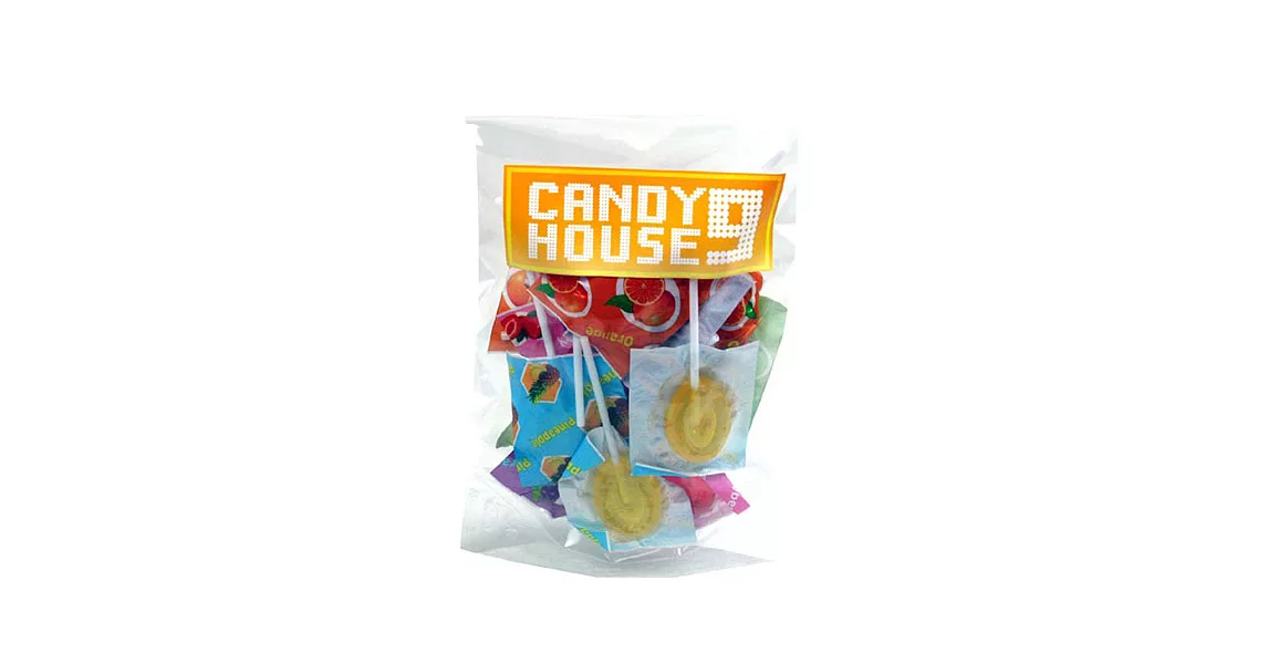 《CANDY HOUSE 9》果汁冰棒棒糖(200g)