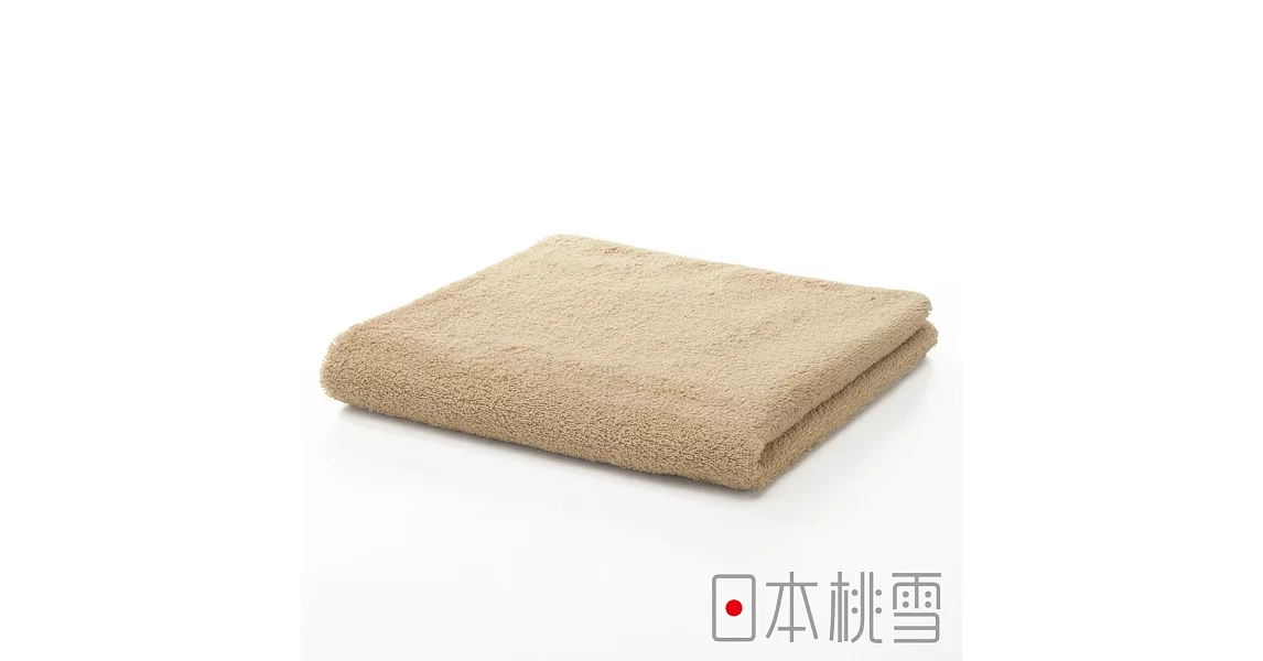 日本桃雪【精梳棉飯店毛巾】-淺咖