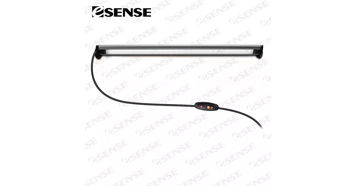 Esense 磁吸式USB LED燈-長(11-UTD337)銀色