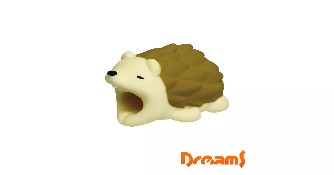 Dreams 慵懶動物園Ⅱ-iPhone專用咬線器(不驚悚刺蝟)