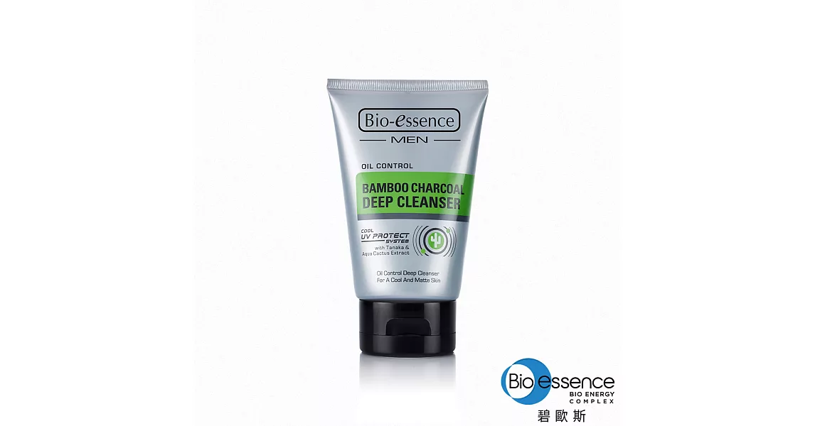 Bio-essence 碧歐斯 男仕竹炭控油深層潔面霜 100g