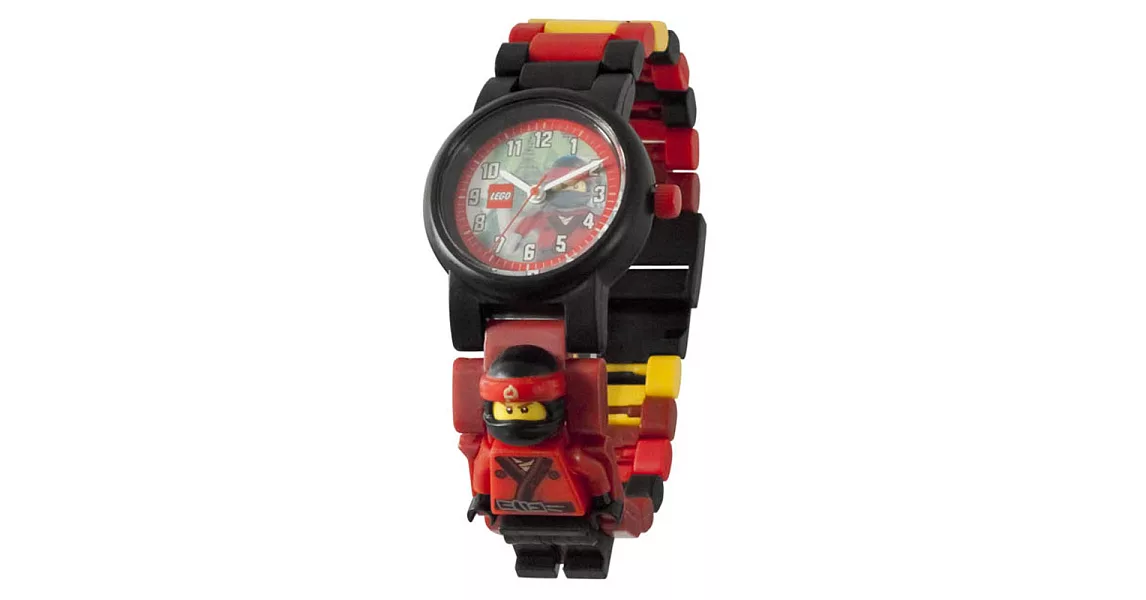 【貝登堡總代理】LEGO 樂高手錶 樂高旋風忍者電影 凱/紅忍者 8021117