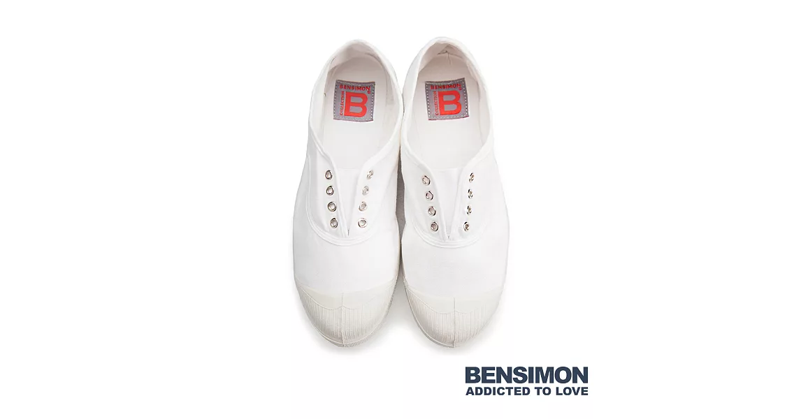 BENSIMON 法國國民鞋 經典ELLY款 (女) - White 101EU35White