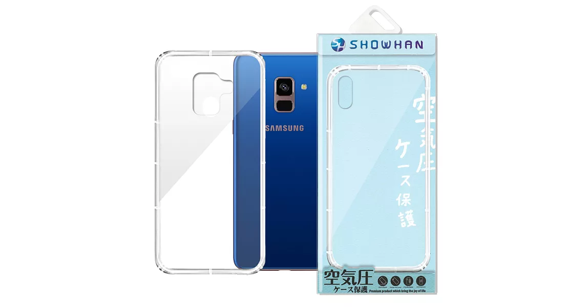 【SHOWHAN】SAMSUNG Galaxy A6 Plus(2018) 氣墊空壓防摔手機殼