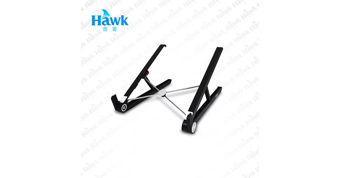 Hawk T222 筆電/平板專用散熱墊支架(11-HNS222BK)