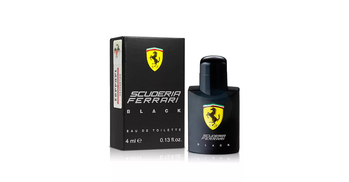 Ferrari法拉利 黑色法拉利男性淡香水小香(4ml)