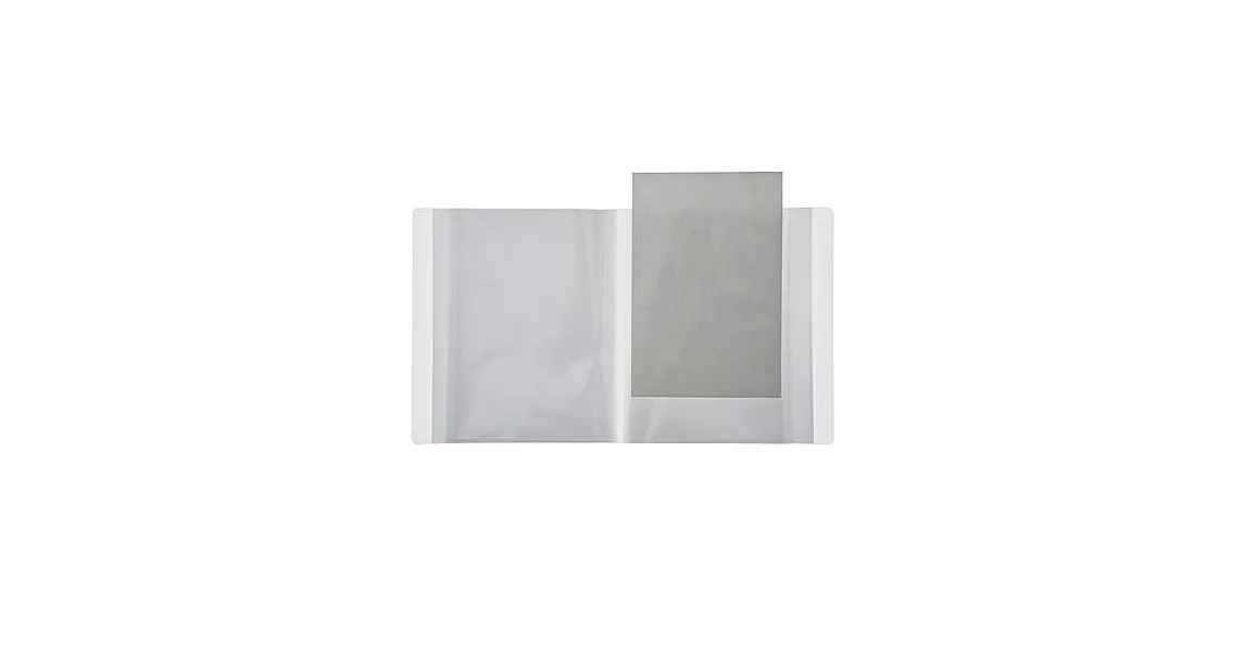 [MUJI無印良品]聚丙烯照片.明信片夾/60袋(R)