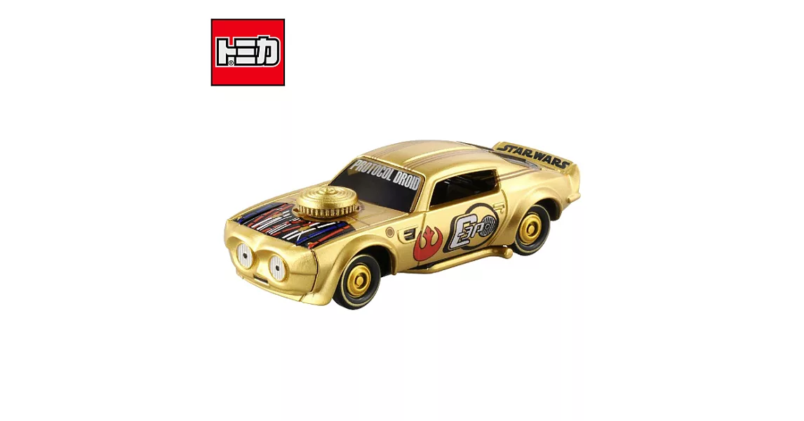 【日本正版授權】TOMICA SC-06 C-3PO V8-C 玩具車 星際大戰 STAR CARS 多美小汽車