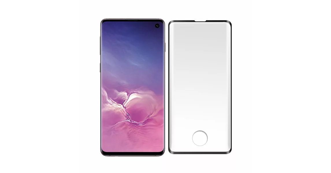 SSTAR全膠滿版 SAMSUNG Galaxy S10 (6.1吋) 3D曲面鋼化玻璃保護貼/黑色