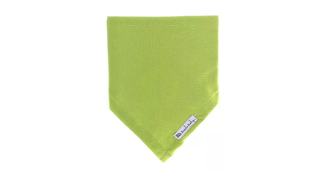 美國BazzleBaby-時尚造型超可愛領巾圍兜Lime
