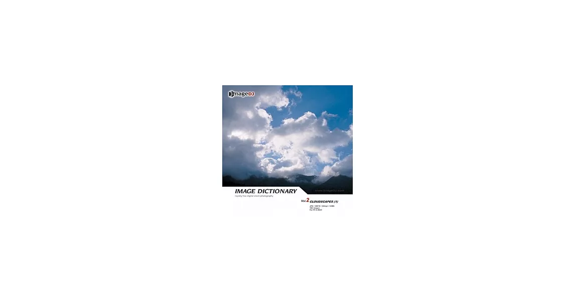 典匠圖庫-＜Image Dictionary系列-DI002-Cloudscapes-(雲)＞