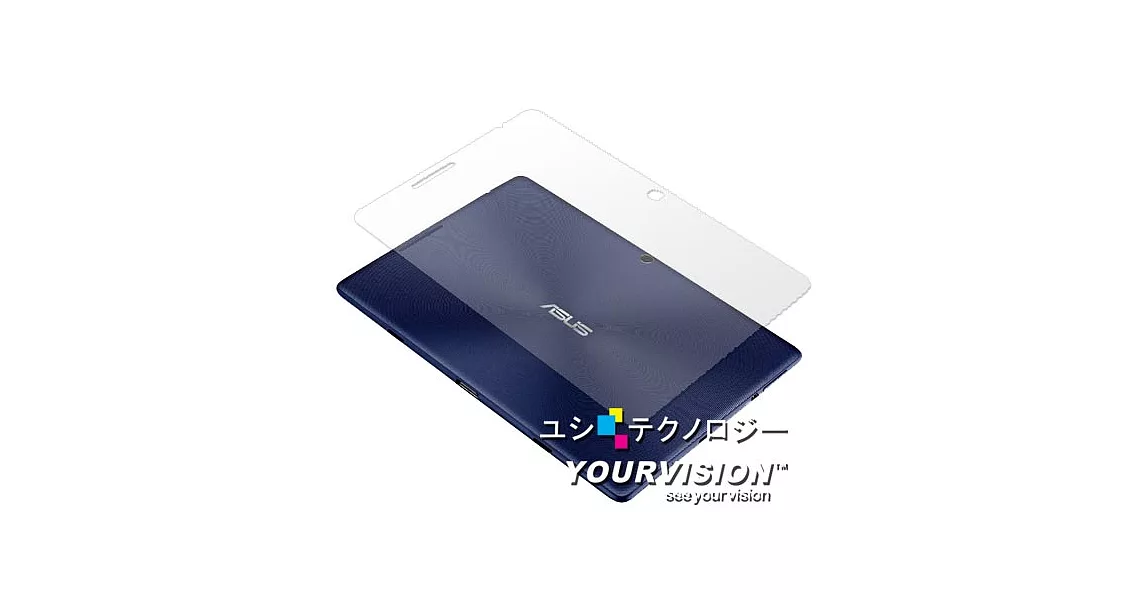 ASUS EPad TF300(T)系列 10.1吋 超透超顯影機身背膜(貼)(二入)-贈鏡頭膜