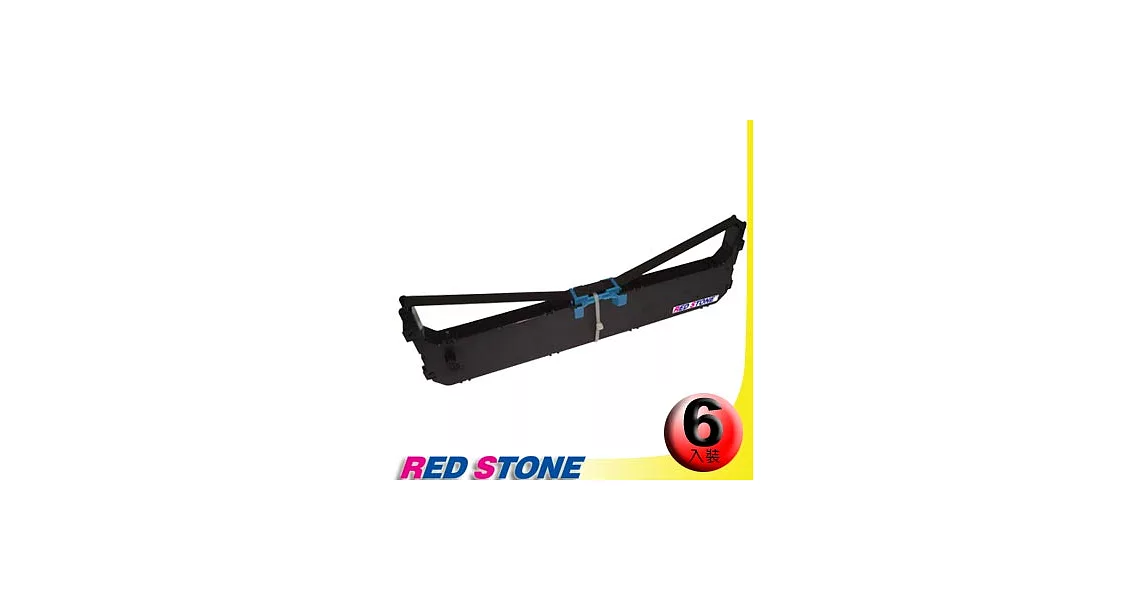 RED STONE for PANASONIC KX-P181黑色色帶組(1組6入)