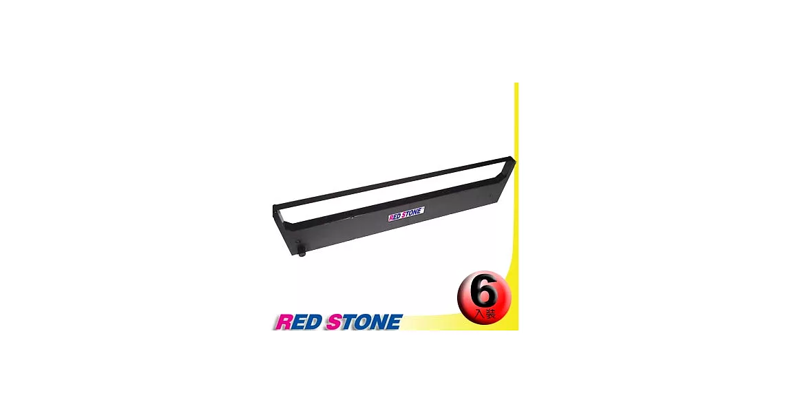 RED STONE for PRINTEC PR718/ CITIZEN GSX-140黑色色帶組(1組6入)