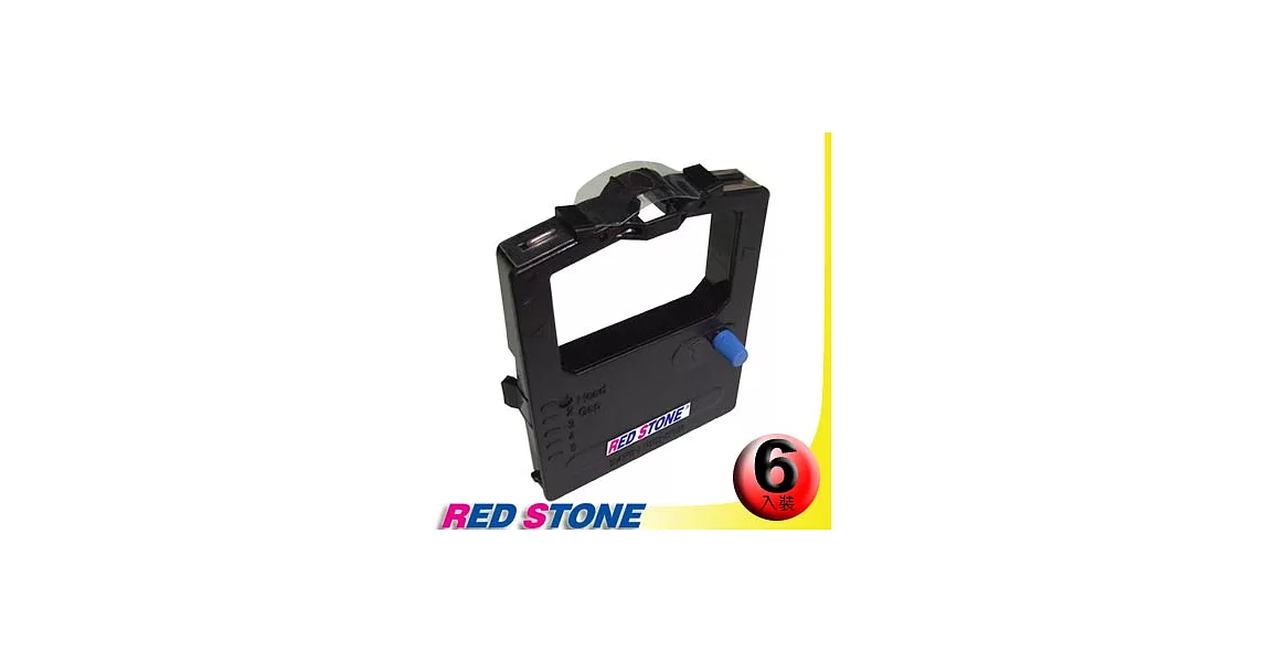 RED STONE for PRINTEC PR790/ OKI ML790黑色色帶組(1組6入)