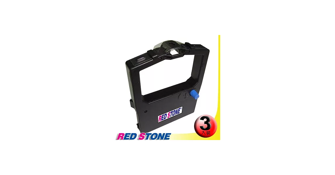 RED STONE for PRINTEC PR9330/ OKI 590黑色色帶組(1組3入)