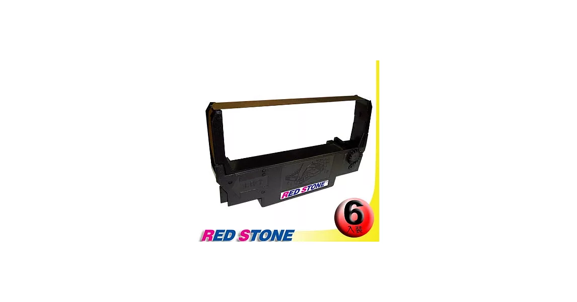 RED STONE for EPSON ERC30/ERC34/ERC38 收銀機/記錄器 色帶(1組6入)紫色