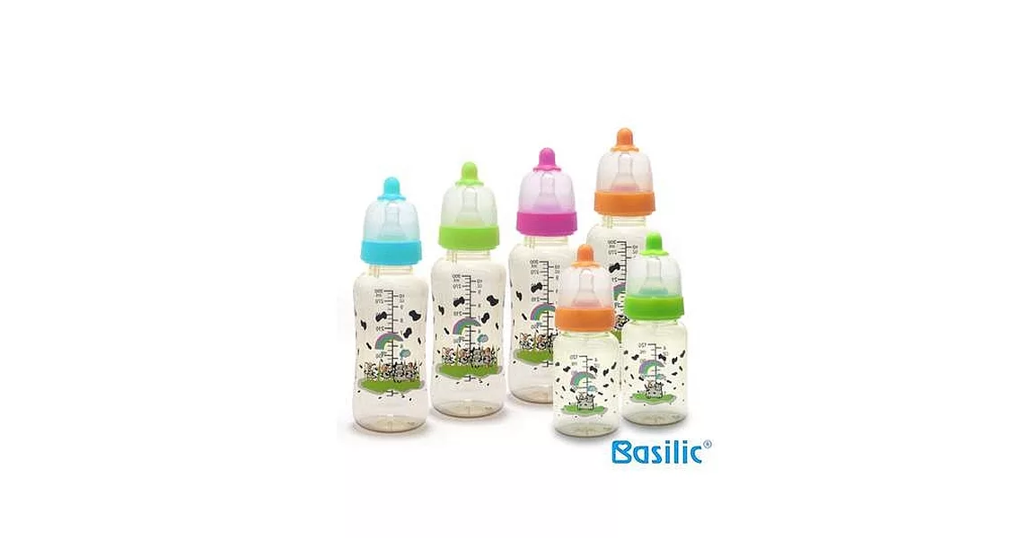 【貝喜力克】防脹氣PES奶瓶特惠組(300ml*4+120ml*2)