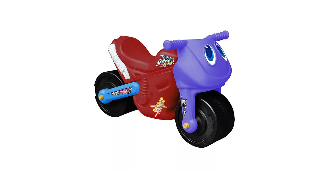 寶貝樂 小爵士摩托車造型學步助步車(紅)