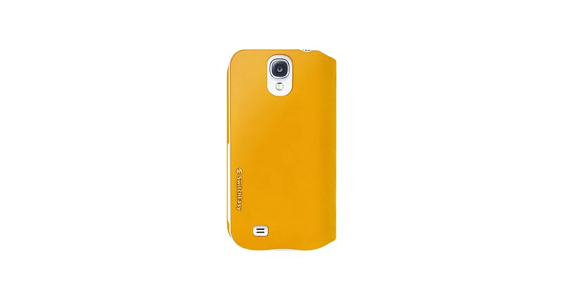 SwitchEasy FLIP Samsung Galaxy S4側翻皮套-橙黃色