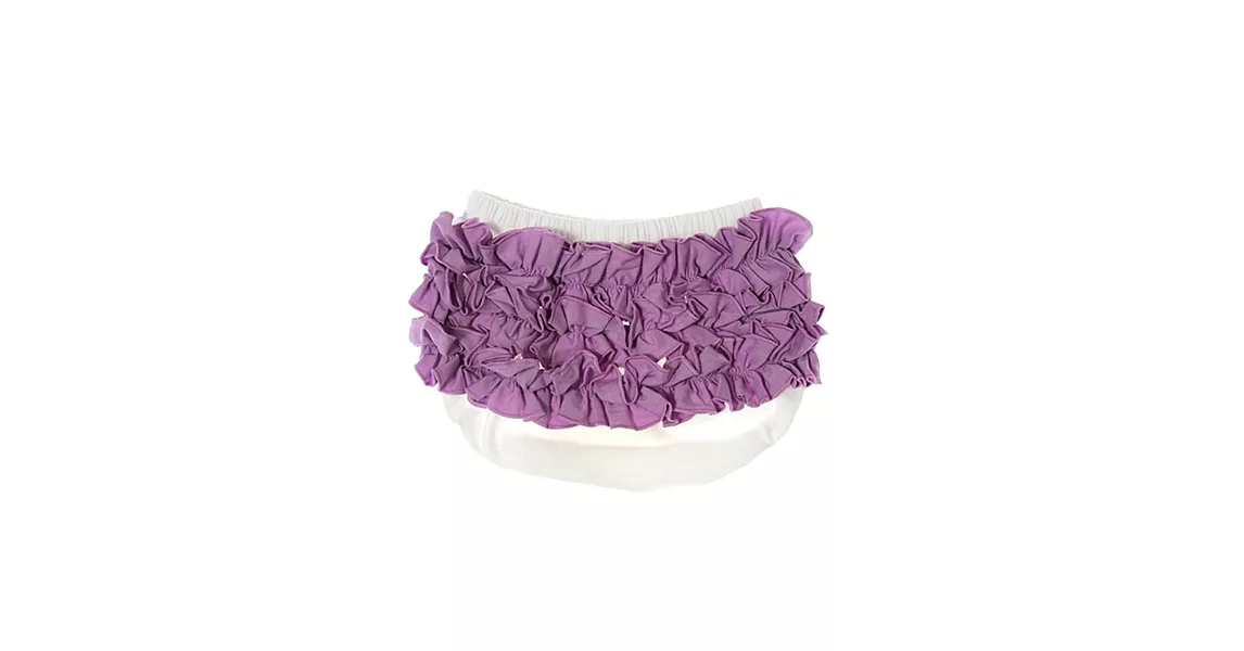 Cutie Bella荷葉邊蓬蓬褲Ruffle-Cream/Lavender