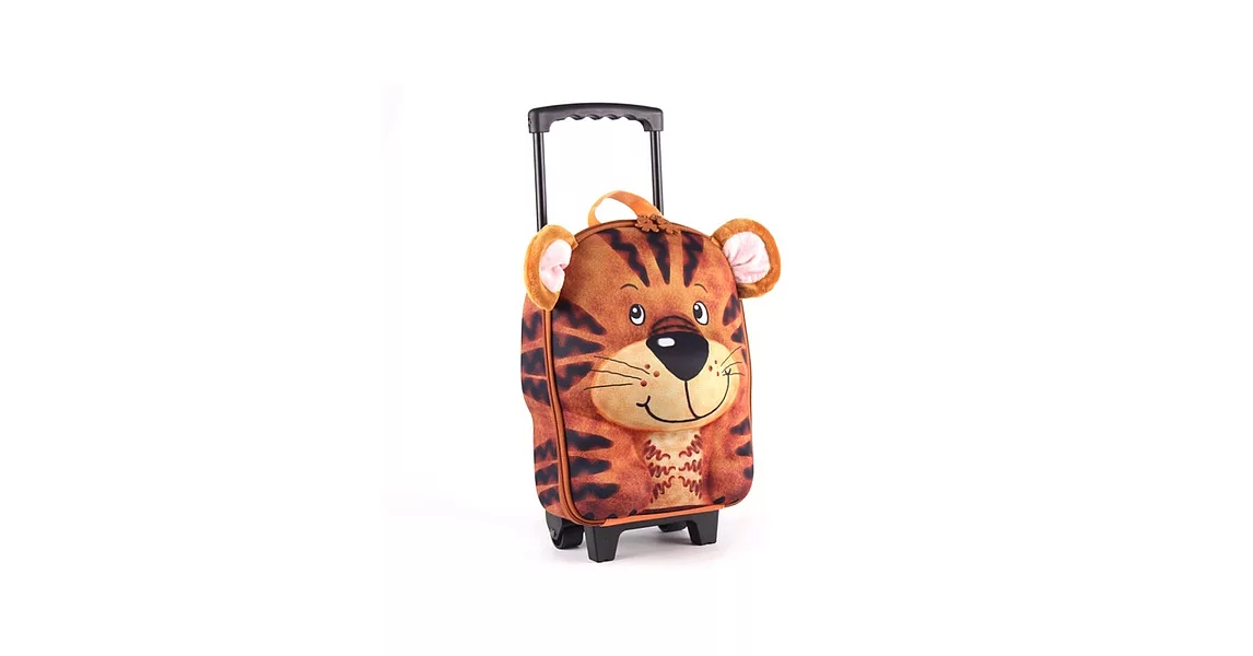 德國 okiedog 兒童3D動物造型系列-拉桿式行李箱(老虎)