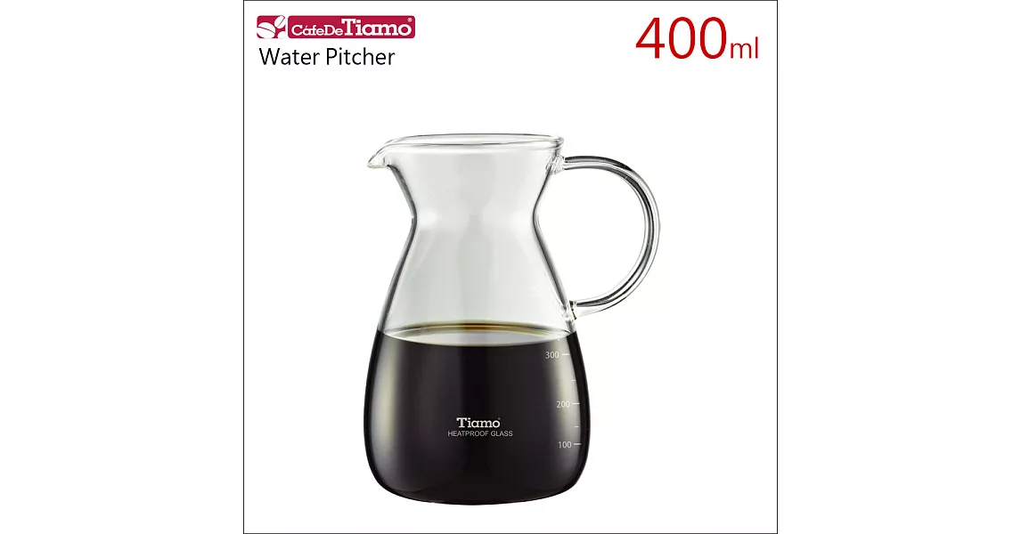 Tiamo IF0047 玻璃水壺 400ml (HG1988)