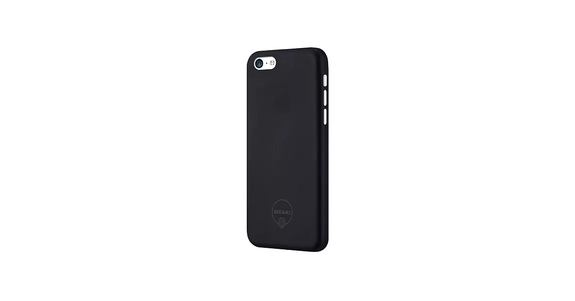Ozaki O!coat 0.3 Jelly iPhone 5C超薄保護殼-黑色