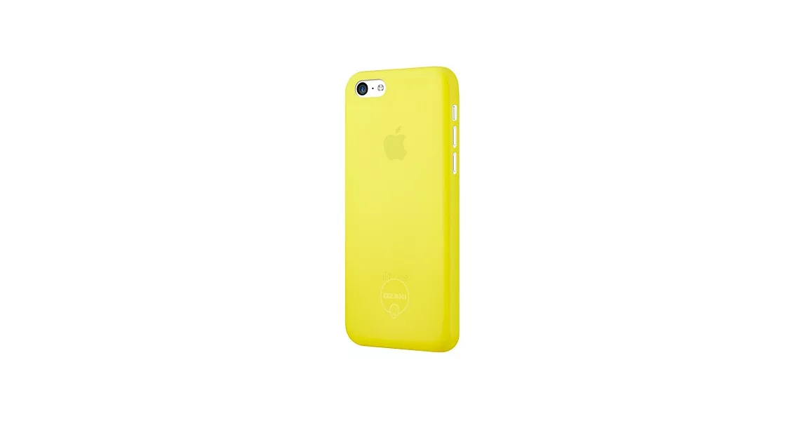 Ozaki O!coat 0.3 Jelly iPhone 5C超薄保護殼-黃色