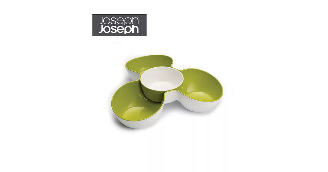 Joseph Joseph 花朵醬碟點心盤(綠白)-70071