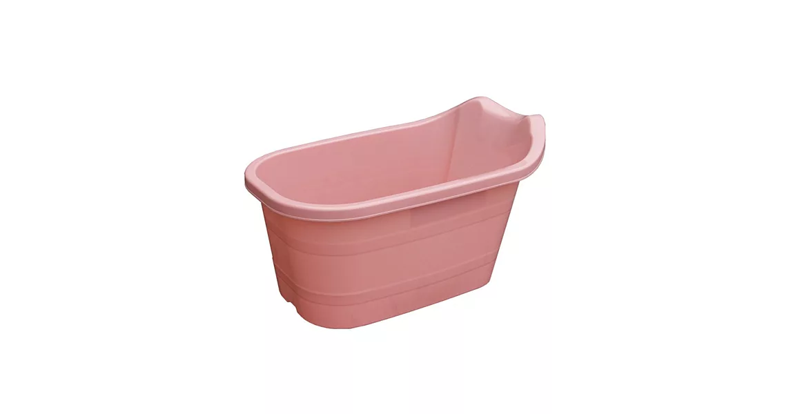 《湯屋》四季精巧泡澡桶(2色可選)粉色