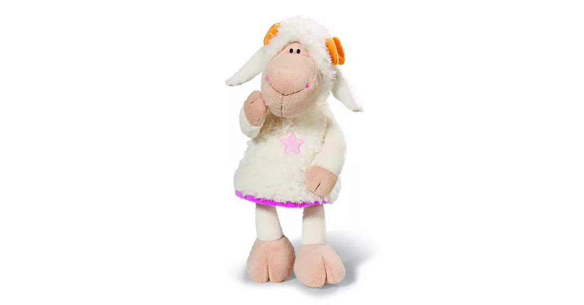 35cm艾美咩咩羊坐姿玩偶