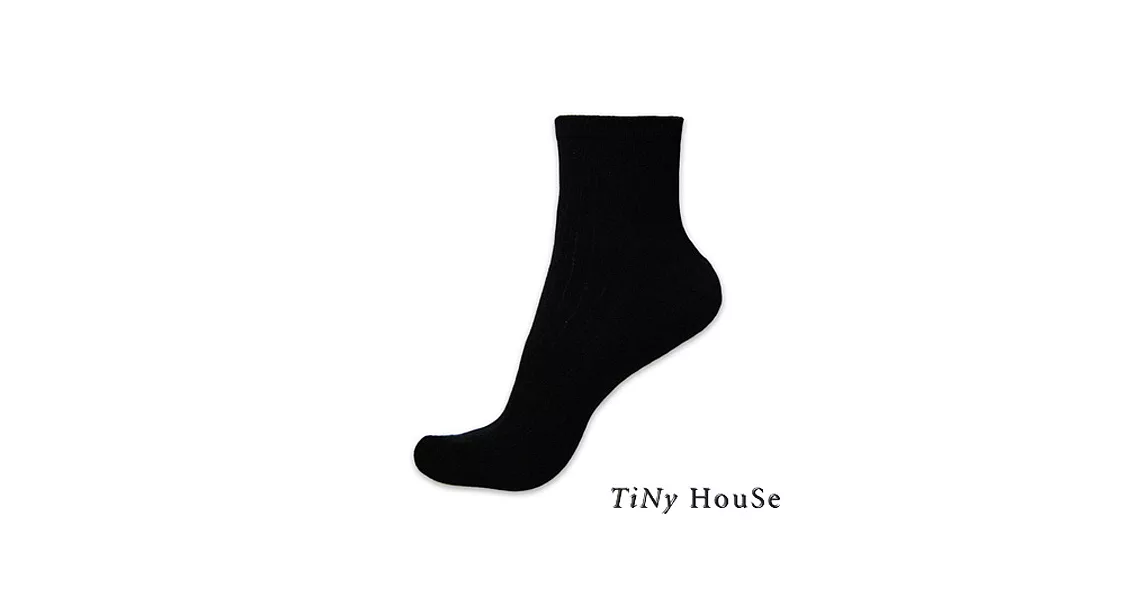 TiNyHouSe 舒適襪 厚底運動襪 休閒運動襪2雙入(尺碼L黑色)