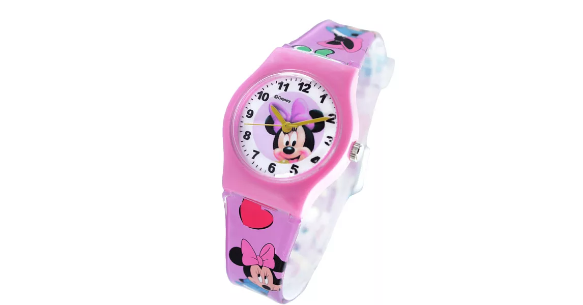 Disney米奇系列-可愛米妮膠錶