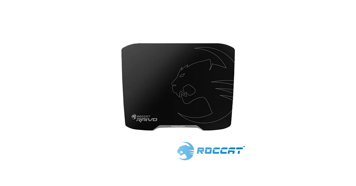 ROCCAT Raivo 塑膠鼠墊-午夜黑