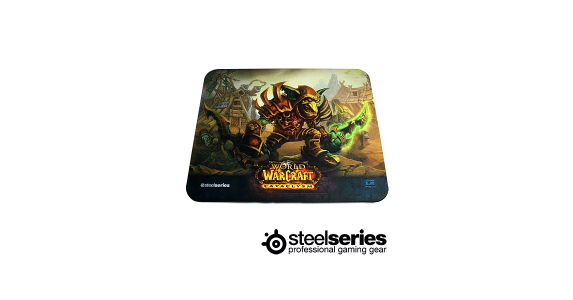 SteelSeries QcK 魔獸世界 Goblin 哥布林滑鼠墊